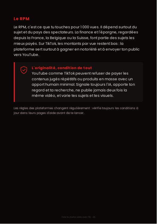 Aperçu : plan d'action 30 jours